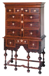 Although the legs are turned, they're still essentially straight; something William Hogarth eschews as "bad art."