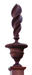 Carved Elements, fans and finials