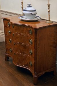 Massachusetts Serpentine Chest