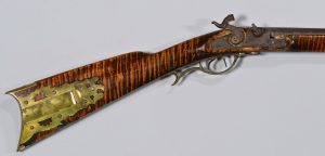 Tiger maple Kentucky rifle stocks were common in the 18th century and just as beautiful today.