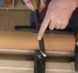 The turning skew is a fairly simple tool that can be extremely difficult to master.