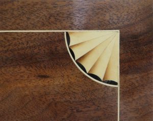 This weekend class begins with a 1/4 Sand Shaded Fan.