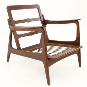 Our Mid-Century Modern Lounge Chair is an outstanding project for woodworkers of all levels.
