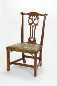 Aaron Chapin side chair. Photo courtesy of the Lyman-Allan Museum.