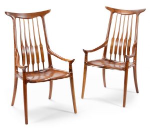 The Maloof Hornback Chair is one of Sam's most iconic pieces.